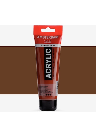 Amsterdam Akrilik Boya 120ml Burnt Sienna 411