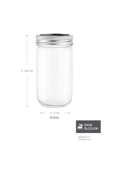 Karaca x Refika Boyunsuz Kavanoz 500 Ml
