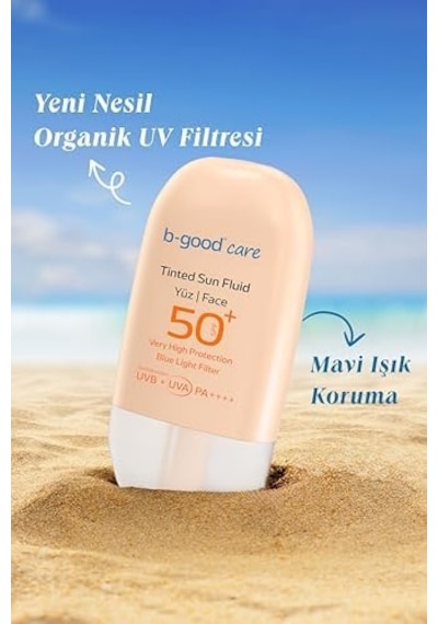 Naturel Yüz Güneş Sütü Spf50 Plus 50 Ml