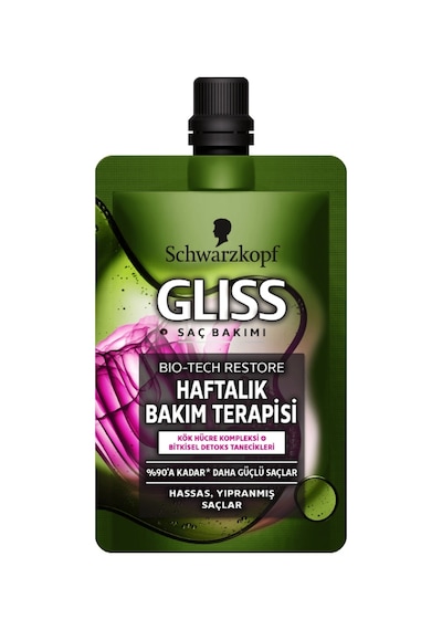Schwarzkopf Gliss Bio Tech Haftalık Bakım Terapisi Saç Kremi 50 ML