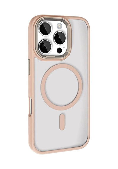 Joko Apple iPhone Uyumlu   16 Pro Max Terea Magsafe Kapak - Gold