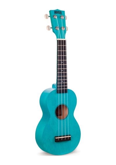 Mahalo Ml1ab Island Series Soprano Ukulele Aqua Blue