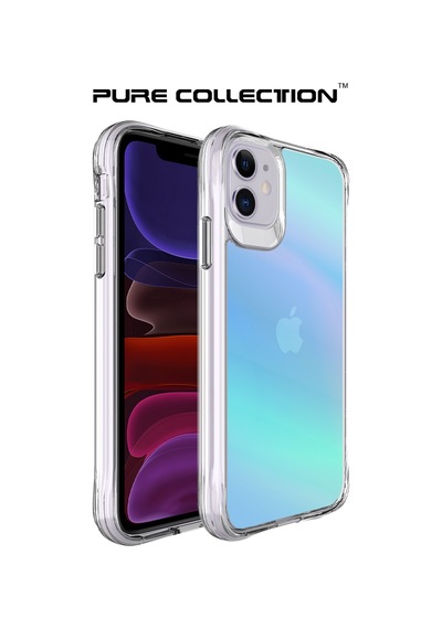 Bix Apple Uyumlu iPhone 11 Pure Rainbow Renk Geçişli Şeffaf Kılıf Çizilmeye Dayanıklı Darbe Emici Parmak İzi Önleyici Mavi Bix Apple Uyumlu iPhone 11 Pure Rainbow Renk Geçişli Şeffaf Kılıf Çizilmeye Dayanıklı Darbe Emici Parmak İzi Önleyici Mavi