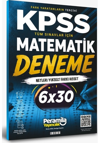 2026 Kpss Genel Yetenek Deneme Seti Türkçe Matematik Tamamı Qr Çözümlü