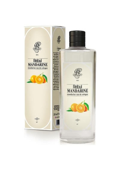 Rebul Mandarine Mandalina Kolonyası Cam Şişe 3 x 250 ML + 3 x 125 ML + Sprey Kolonya 3 x 50 ML