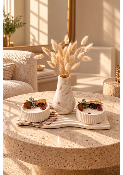 Doğa 4 Lü Dekoratif Set