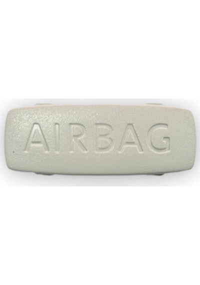 VW Scirocco 09-18 Yan Baş Airbag Yazısı Kapağı Gri 1K8853437 1 Ad
