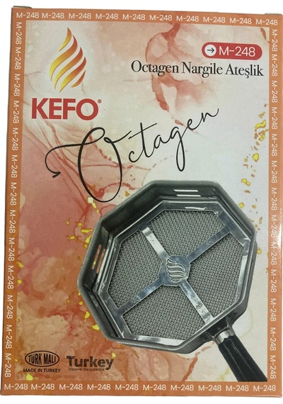 Kefo Octagen Nargile Ateşliği