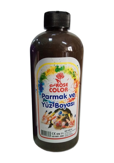 Parmak ve Yüz Boyası Kahverengi