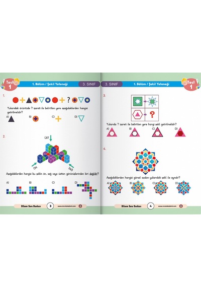 Bilsemde Başarı Kitabı 1-2-3. Seviye Set