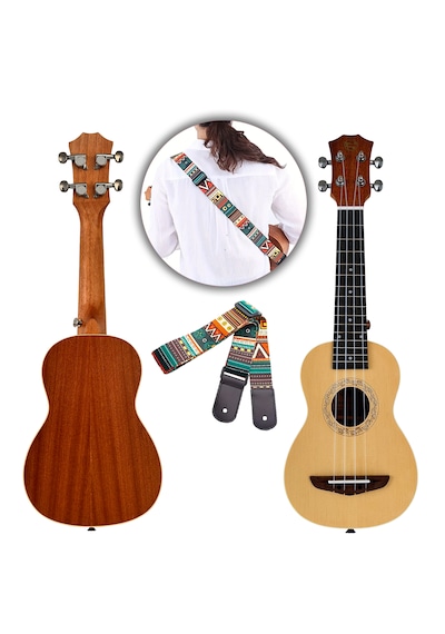 Fourtune Sydra Uks-21nt Soprano Ukulele Maun Hakiki Ağaç Soprano