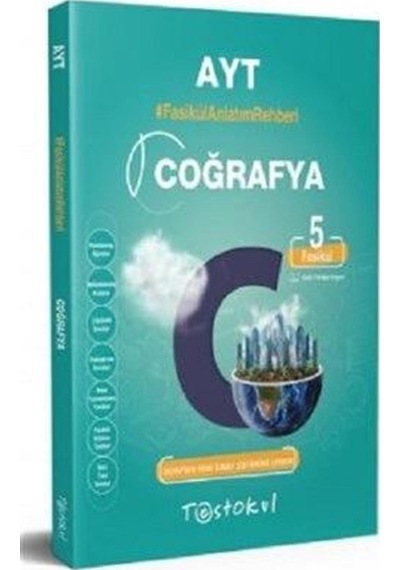 Testokul Fasikül Soru Kitabı Ayt Coğrafya 5 Fasikül N11.7697