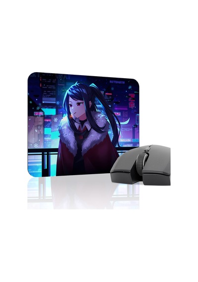 Va-11 Hall-a Kaymaz Dikişli Kauçuk Oyuncu Mousepad V2 - 22x18 Gaming Mouse Pad Fare Altlığı