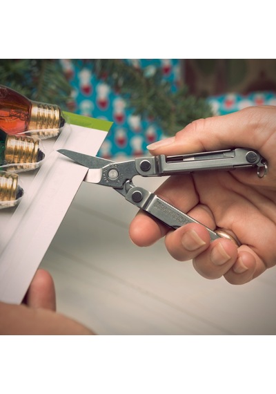 Leatherman Kamp Micra Metalik Makas Gri