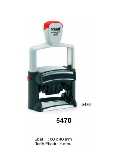 Trodat 5470 Proffessıonal Tarih Damgası