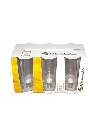 42138 İstanbul Rakı Bardağı 6&apos Lı Açık Kırmızı