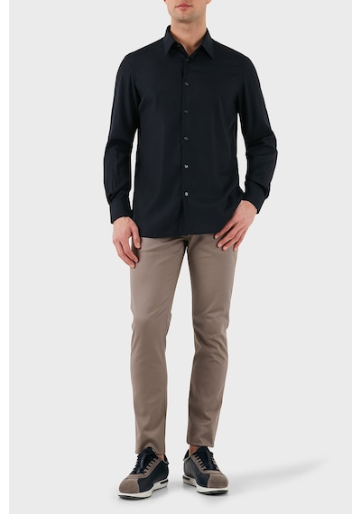 Emporio Armani Erkek Gömlek Em001537 Af14214 Ub118 Lacivert Lacivert
