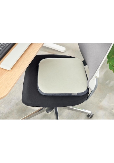 Ergo Active Balance Oturma Minderi, Ofis Sandalyeleri İçin Ergonomik Hava Yastığı, Optimum Oturma Duruşu Ve Siyatik Rahatlatıcı, Vücut Duruşunu Destekler, Ergo-serisi, Kumaş Kılıf Açık Gri Çok Renkli