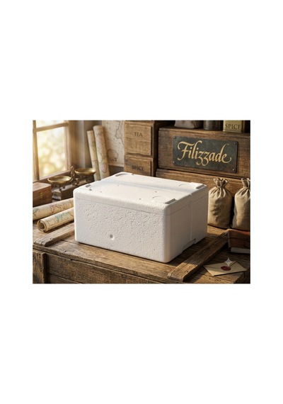 Kapaklı Srafor & Köpük Çok Amaçlı Dondurma Ve Saklama Soğuk Tutucu