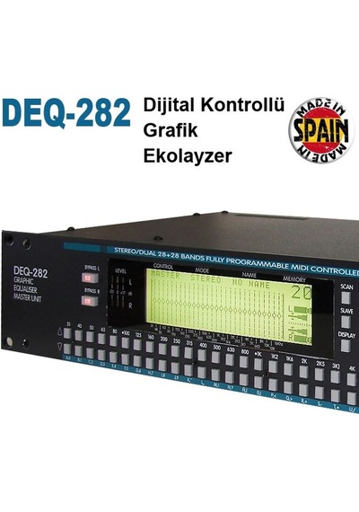 Altair Deq-282 Dijital Kontrollü Grafik Ekolayzer