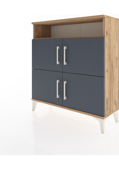 Arges Şifonyer 4 Raflı 4 Kapaklı 88x30x96 Çam-antrasit Atlas Çam Arges Şifonyer 4 Raflı 4 Kapaklı 88x30x96 Çam-antrasit Atlas Çam