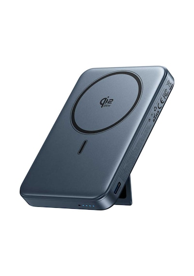 Vention 10000mah 45w Qi2.2 Magsafe Uyumlu Powerbank Katlanabilir Stantlı Ve Hızlı Şarjlı Yıldız Grisi Gri