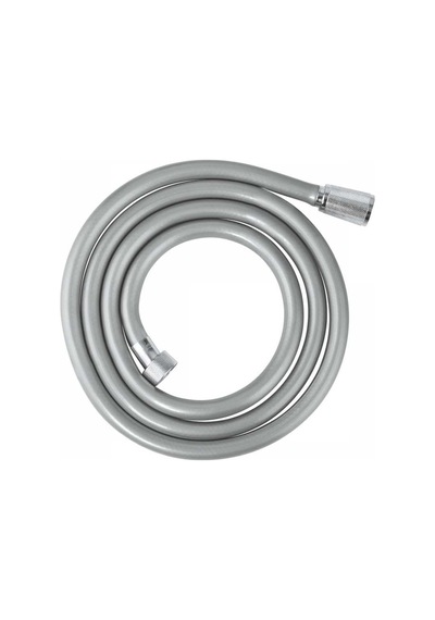 Yapıtaşı Pvc Kopmaz Kırılmaz Banyo Duş Spiral Hortumu 150cm Gri