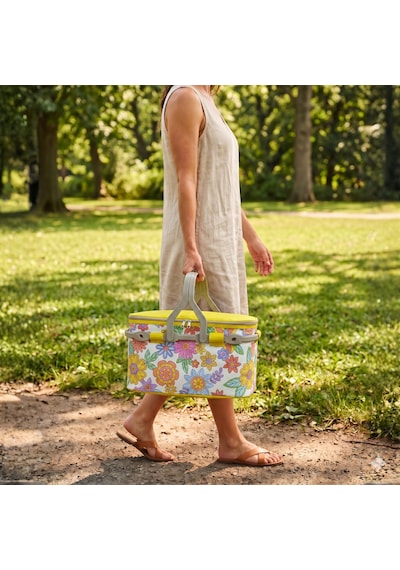 20 Lt Piknik Sepeti 1113 Picnic Bag -350 Çok Renkli