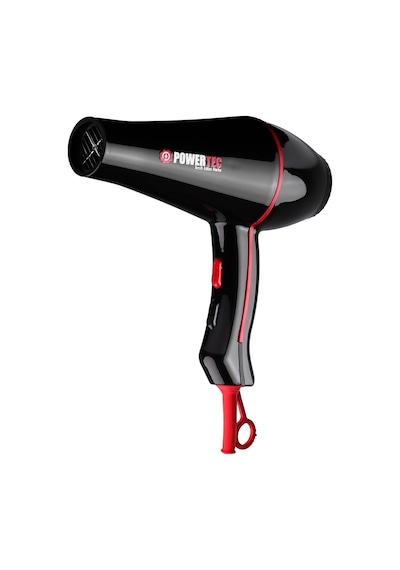 Powertec TR-601/TR-601S Turbo Profesyonel 2500 W Saç Kurutma Makinesi + Vigo Başlık Siyah