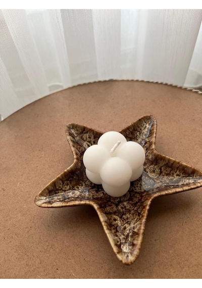 Bernami Mumluk Şamdanpinterest Dekoratif Bubble Mini Mum Düğün Nişan Mevlüt Süsü 10 Adet Diğer