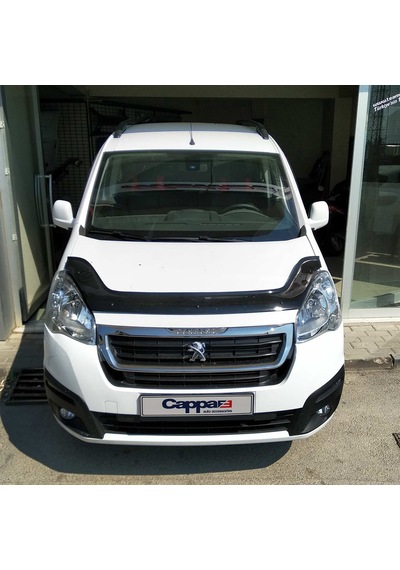 Cappafe Peugeot Partner Ön Kaput Koruyucu Rüzgarlık 4Mm 2015-201