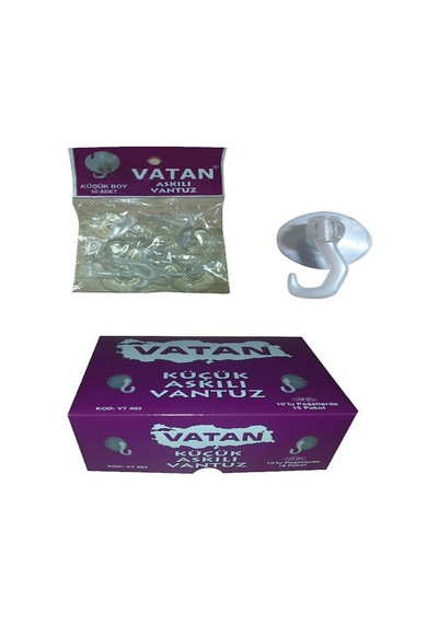 Vatan Vantuz Kancalı 10 Lu Küçük Vt403 Diğer