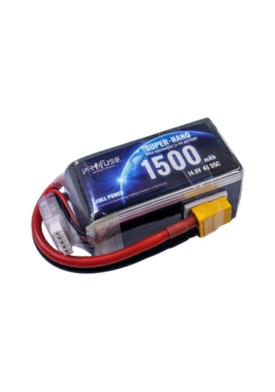 Profuse 4s 14.8v Lipo Li-po Lityum Polimer Batarya - 1500mah, 95c