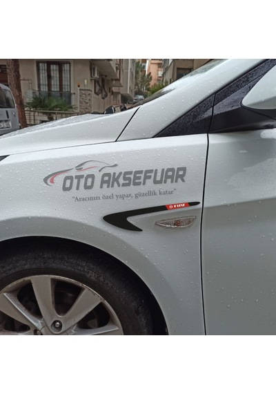 Fiat Logolu Çamurluk Venti Parlak Siyah Piano Black