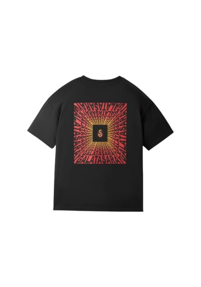 Gsstore Galatasaray Çocuk Siyah T-shirt Sarıkırmızı