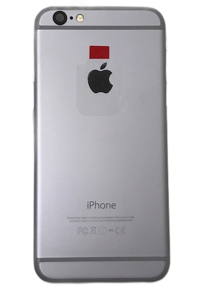 Apple Uyumlu iPhone 6 Full Dolu Kasa A1586 Siyah