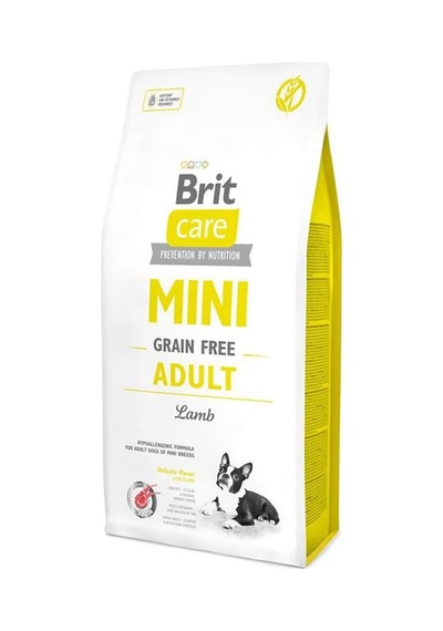 Care Adult, Minik Irk - Yetişkin Köpekler İçin, Tahılsız, Hipoalerjenik Kuzu Etli Kuru Mama, 2 Kg