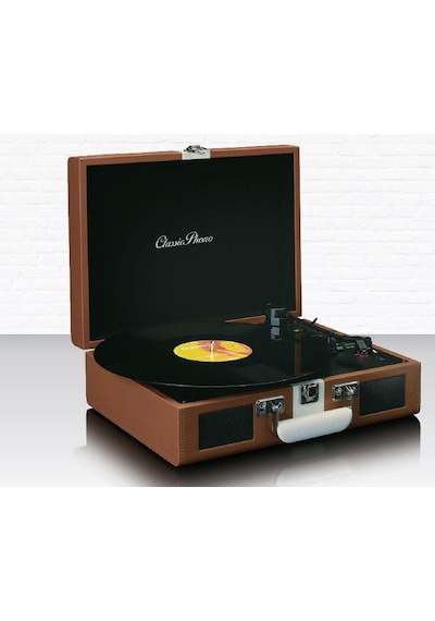 Lenco Classic Phono Tt-120 Hoparlörlü Şarjlı Bluetoothlu Pikap Pl