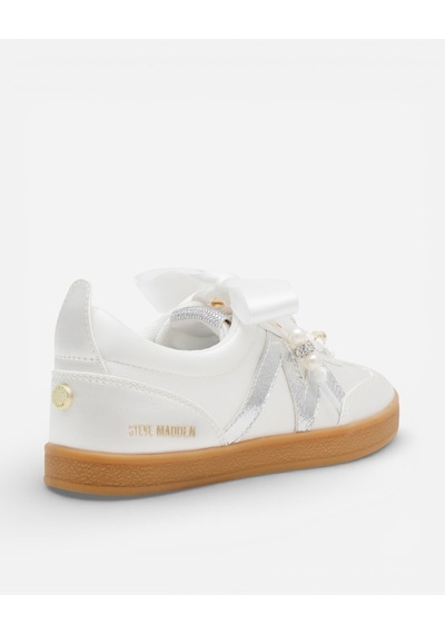 Steve Madden Degree-p Ivorysatın Kadın Ivorysatin Sneakers Degree-p Ivory Beyaz