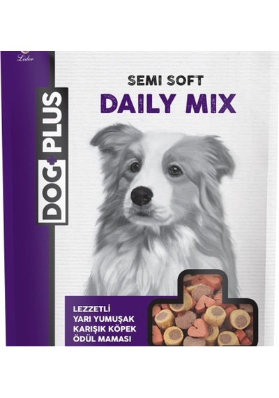 Dogplus Lezzetli Yarı Yumuşak Karışık Köpek Ödül Maması 180 Gr