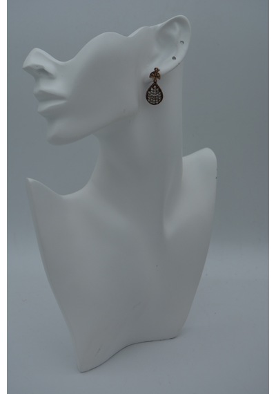 Stoneage Drop Earring Bronz