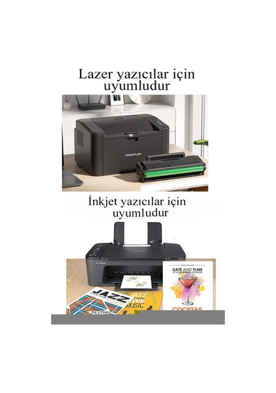A4 Gramajlı Fotokopi Kağıdı 100 Adet 200 Gr Sertifika Kağıdı Kalın Kağıt Baskı Tüm Yazıcılara Uyumlu 21x29.7cm Ofis Büro