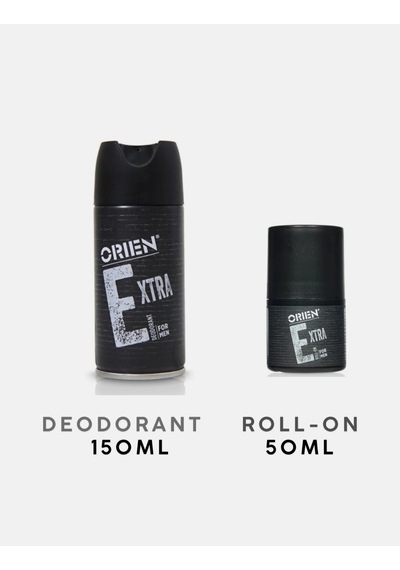 Orien Men Extra Deodorant150ml&roll-on 50ml