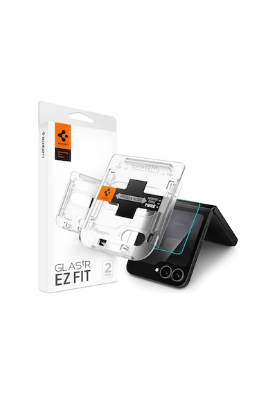 Galaxy Z Flip 6 İle Uyumlu Cam Ekran Koruyucu Kolay Kurulum Glas.tr Ez Fit Slim Hd 2 Adet - Agl07972