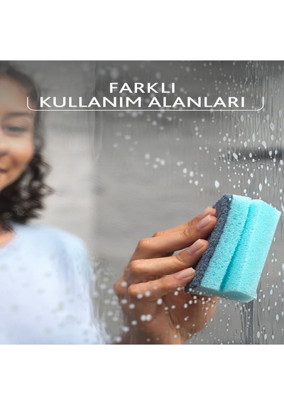 Vileda 2 Paket 3lü Pro Clean Düz Bulaşık Süngeri Vld0000000461