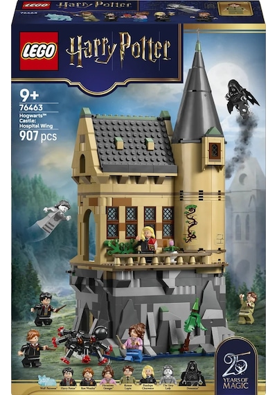 LEGO® Harry Potter™ Hogwarts™ Şatosu: Hastane Koğuşu 76463 - 9 Yaş ve Üzeri Çocuklar için Yaratıcı Oyuncak Yapım Seti (907 Parça)
