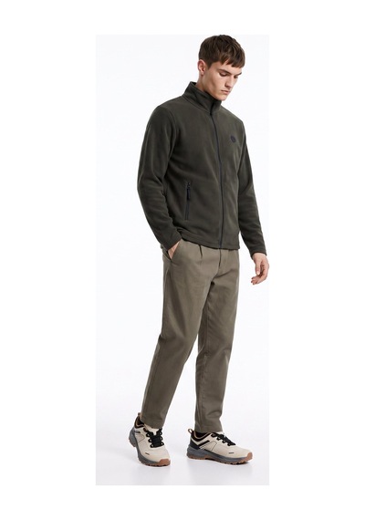 Discovery Expedition D5wm-swt3301 Haki Erkek Polar Sweatshırt