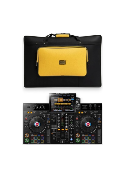 Xdj Rx3 Setup Için Uyumlu Çanta Soft Case Kılıf. Siyah Sarı.