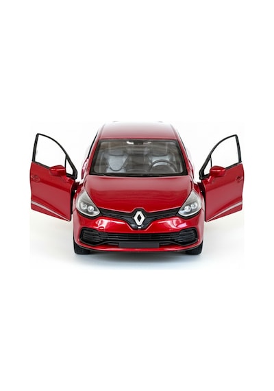 Kırmızı 1:34 Ölçek Die Cast Kapıları Açılır Lisanslı Renault Clio Rs Oyuncak Metal Model Araba Çok Renkli