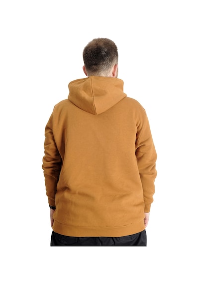 Mode Xl Büyük Beden Sweat Kapşon Kangoroo Pocket Basic 20562 Camel 001